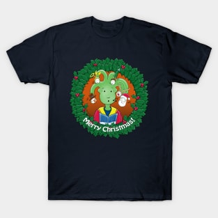 Little Medusa. Merry Christmas! T-Shirt